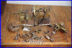 Antique Watchmaker Jewelers Tool Lathe Brass Machinist Vintage Accessories RARE