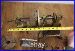 Antique Watchmaker Jewelers Tool Lathe Brass Machinist Vintage Accessories RARE