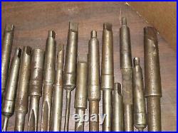 Approx. 40+ Long Gun Drills, 1-1/4 diam. Down, Machinist Lathe Mill Tool, Used