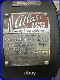 Atlas Metal Lathe Tool Post Grinder Machinist Tool Maker Craftsman 2715 1/4hp