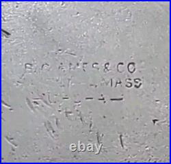 B C AMES Precision Lathe Compound Cross Slide #48 VINTAGE Machinist Tool B C AMES Precision Lathe Compound Cross Slide #48 VINTAGE Machinist Tool