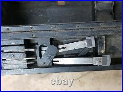 Biax Schaber Power Scraper Type IV/EA, Case, Blades. Machinist Tool Die Lathe
