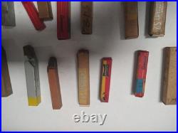 Brazed Tipped Carbide Machinist Lathe Tool Bit SANDVIK ACT LARGE LOT 3/8-3/4