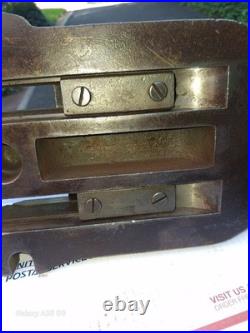 Brown & Sharpe #23? Lathe / Milling vise 6X3-1/2 jaw machinist Lathe tool