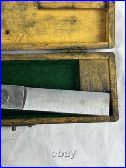 Brown & Sharpe No. 738 Early Lathe Truing Indicator With Case Machinist Tool