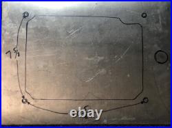 Burke Milling Machine Chip Pan Machinist Tools Metal Lathe -see Pics For Dims