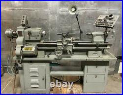 CLAUSING Model 6339 Engine Machinist Lathe 13 x 32 Tooling 5C Collets 1 Phase