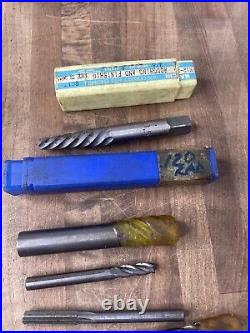 Carbide Hss End Mills Machinist Lathe Cnc Tools Bits Lot Of 20