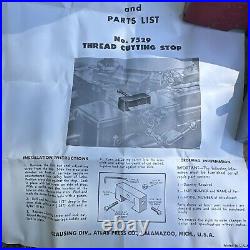 Clausing 12 Metal Lathe Thread Cutting Stop 7529 Machinist Tool 4800 5900 serie