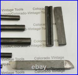 Clausing No. 380 Tool Post Tool Set for 10 Lathe / Machinist Tool