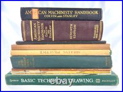 Collection of Machinists Workshop Books Manuals Bulletins from 1920s thru 1960s