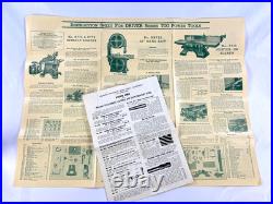 Collection of Machinists Workshop Books Manuals Bulletins from 1920s thru 1960s