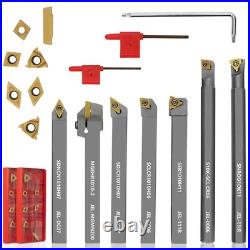 Comprehensive 21-Piece Lathe Turning Tool Set Perfect Gift for Machinists