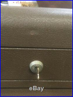 Craftsman 526 8-Drawer Machinist Tool Maker Chest Box With Key metal lathe storage