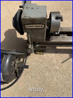 Craftsman Atlas 6x18 Metal Lathe 101.21200 Chucks Milling Attachment Tooling
