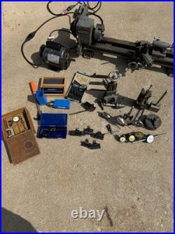 Craftsman Atlas 6x18 Metal Lathe 101.21200 Chucks Milling Attachment Tooling