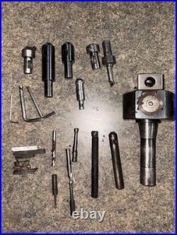 Criterion B-2 Boring Head Set CB-202 Machinist Lathe Mill Tooling With Case Bars