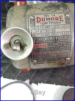 DUMORE No. 14 Tom Thumb Tool Post Grinder for Machinist's Lathe