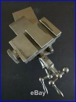 Derbyshire Compound Slide Micro Machinist Watchmaker Jewelers Lathe Attachment