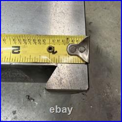 Dovetail Tool Post Riser Block & Holder Metal Lathe Machinist