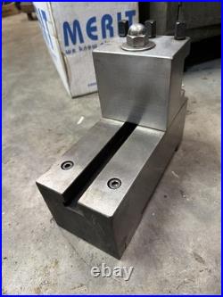 Dovetail Tool Post Riser Block & Holder Metal Lathe Machinist