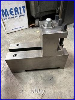 Dovetail Tool Post Riser Block & Holder Metal Lathe Machinist