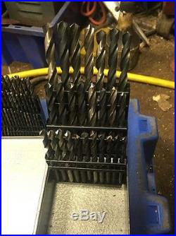 Drill Bit Sets A-Z 1-60 1/16-1/2 Machinist Tool Metal Working Lathe Mill Press