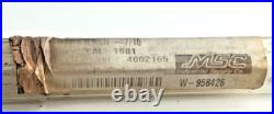 DuMONT MSC 7/16 Pilot Hex Hexagon Push Broach Machinist Lathe Mill Tool HS DuMONT MSC 7/16 Pilot Hex Hexagon Push Broach Machinist Lathe Mill Tool HS