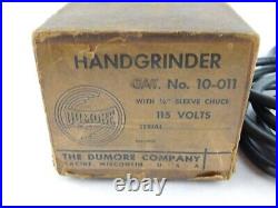 Dumore Hand Grinder No. 10-011 in Box Lathe Machinist