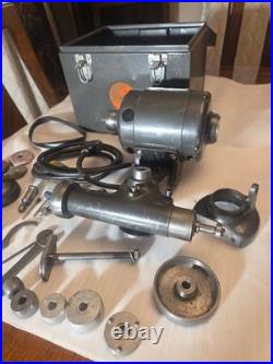 Dumore TOOL POST GRINDER Model 44-011 Case Accessories Lathe Machinist