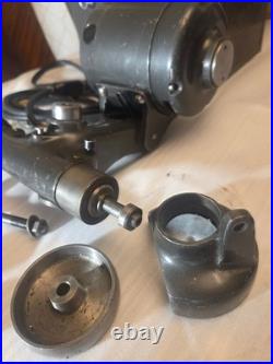 Dumore TOOL POST GRINDER Model 44-011 Case Accessories Lathe Machinist