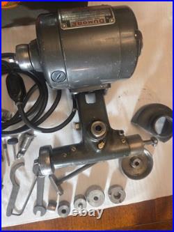 Dumore TOOL POST GRINDER Model 44-011 Case Accessories Lathe Machinist