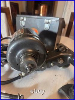 Dumore TOOL POST GRINDER Model 44-011 Case Accessories Lathe Machinist