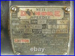 Dumore Tool Post Grinder With Case Machinist Lathe Motor Speedee no. 11
