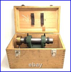 END MILL SHARPENING THREADING GRINDING FIXTURE Machinist Tool with Case & Access