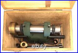 END MILL SHARPENING THREADING GRINDING FIXTURE Machinist Tool with Case & Access