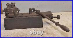 Early Hardinge 6 position lathe turret machinist metal working collectible tool