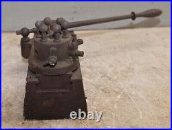 Early Hardinge 6 position lathe turret machinist metal working collectible tool