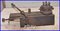 Early Hardinge 6 position lathe turret machinist metal working collectible tool