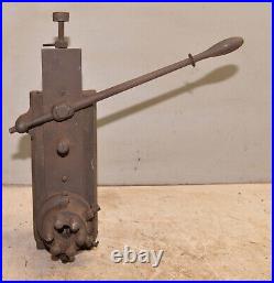 Early Hardinge 6 position lathe turret machinist metal working collectible tool