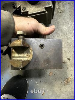 FIMS Quick Change Tool Post Size 5 Larger Metal Lathe Tool 3 Holders Machinist