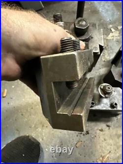 FIMS Quick Change Tool Post Size 5 Larger Metal Lathe Tool 3 Holders Machinist