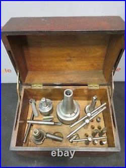 Flynn Manufacturing Boring Head 8 Milling Shank Machinist Lathe Tool Box