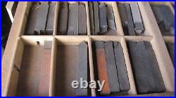 For Machinist Lathe Cutting Tools/Holders/Wrenches Various Sizes CASE NOT INCL