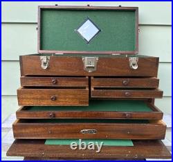 GERSTNER Model O41C Machinist Tool Chest Vintage Metalworker Lathe Tooling Nice