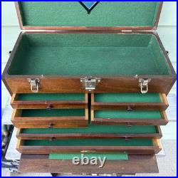 GERSTNER Model O41C Machinist Tool Chest Vintage Metalworker Lathe Tooling Nice