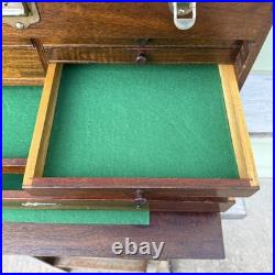 GERSTNER Model O41C Machinist Tool Chest Vintage Metalworker Lathe Tooling Nice