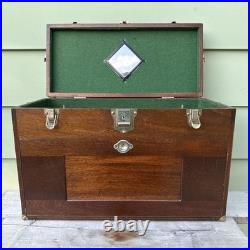 GERSTNER Model O41C Machinist Tool Chest Vintage Metalworker Lathe Tooling Nice
