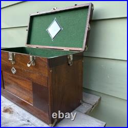 GERSTNER Model O41C Machinist Tool Chest Vintage Metalworker Lathe Tooling Nice