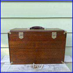 GERSTNER Model O41C Machinist Tool Chest Vintage Metalworker Lathe Tooling Nice